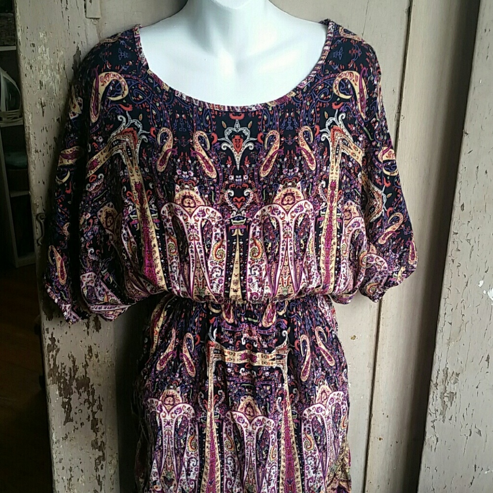 Dolman sleeve tunic/dress*